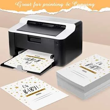 Fainne 200 Sheets 250 GSM Cardstock for Crafts & Invitations