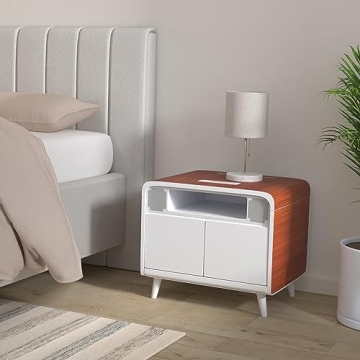 Sobro Smart Side Table with Cooling Drawer and Bluetooth Speakers