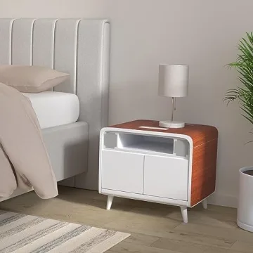 Sobro Smart Side Table with Cooling Drawer and Bluetooth Speakers