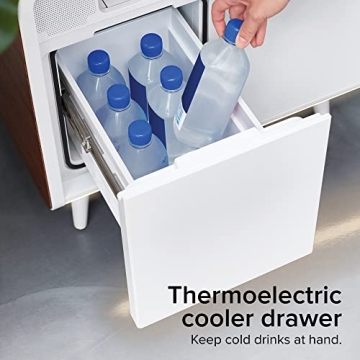 Sobro Smart Side Table with Cooling Drawer and Bluetooth Speakers