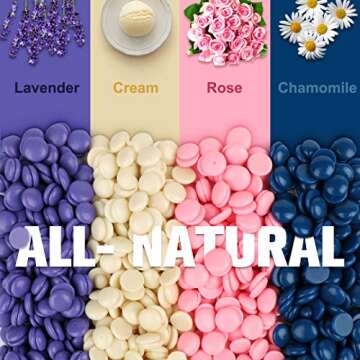 Waxing Kit, Gardom Wax Warmer Painless Hair Removal Wax Kit With 4 Bags Hard Wax Beans 20 Wax Applicator Sticks,home Waxing Kit For Full Body, Legs, Face, Eyebrows, Bikini,wax Warmer Kit For Women