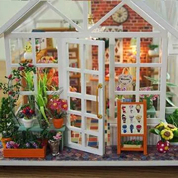 GuDoQi DIY Miniature Dollhouse Kit for Creative Souls