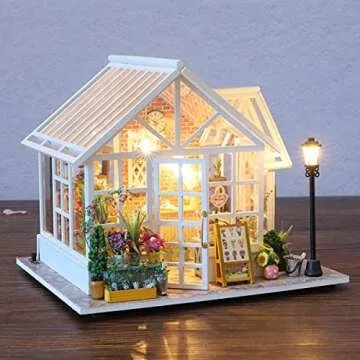 GuDoQi DIY Miniature Dollhouse Kit for Creative Souls