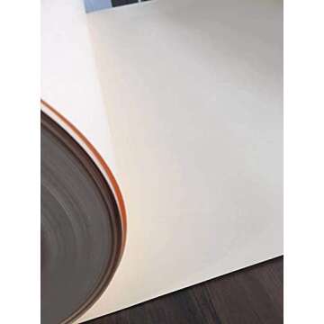 Manila Paper for Pattern Making and Fashion Design, Oak Tag, Made in The USA, 125 WT / 566g Heavy Weight (37.5" Wide, 10 Yards)