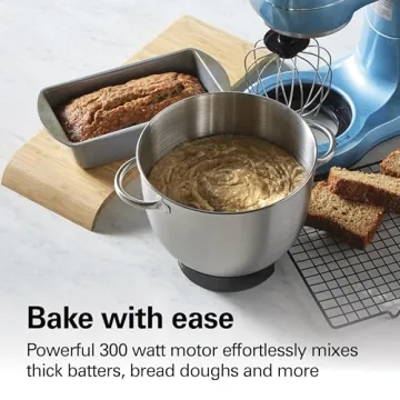 Hamilton Beach 4 Quart Stand Mixer with 7 Speeds