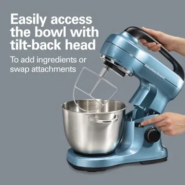 Hamilton Beach 4 Quart Stand Mixer with 7 Speeds