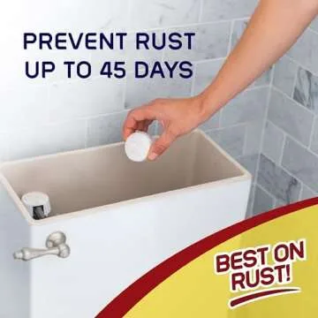 Iron OUT Automatic Toilet Bowl Cleaner, Helps Remove and Prevent Rust Stains in Toilet Bowls and Tanks, 6 Tablets