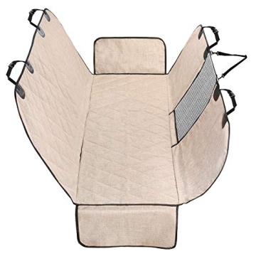 VIVAGLORY Waterproof Dog Car Seat Cover for All Cars