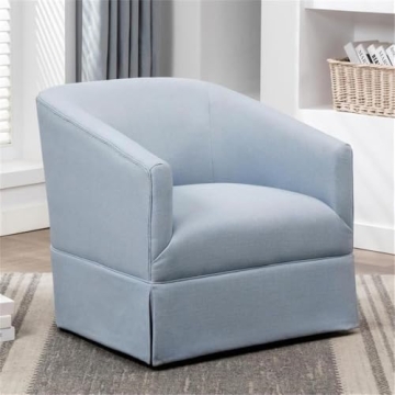 Sky Blue Comfort Pointe Accent Chair for Stylish Living