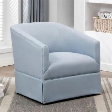Sky Blue Comfort Pointe Accent Chair for Stylish Living