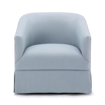 Sky Blue Comfort Pointe Accent Chair for Stylish Living