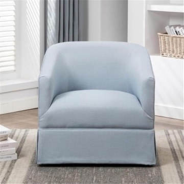 Sky Blue Comfort Pointe Accent Chair for Stylish Living