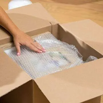 Duck Brand Bubble Wrap Roll for Safe Shipping and Storage