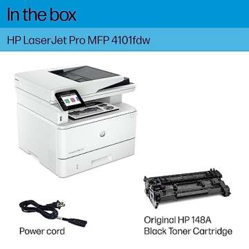 HP LaserJet Pro MFP 4101fdw Wireless All-in-One Printer