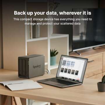 Enhance Data Management with Synology DS723+ 2-Bay NAS