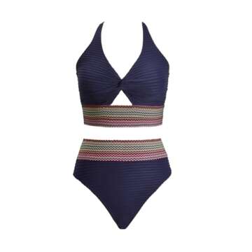 Stylish CUPSHE High Waisted Bikini Set for Women