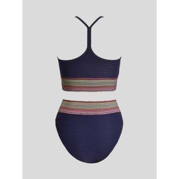 Stylish CUPSHE High Waisted Bikini Set for Women