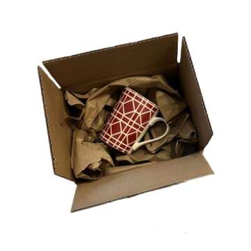 100 Eco-Friendly 8x6x4 Cardboard Boxes for Shipping & Packing