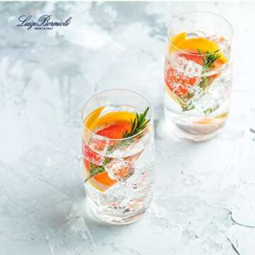 Luigi Bormioli Crescendo Tumblers Set – Premium Italian Crystal
