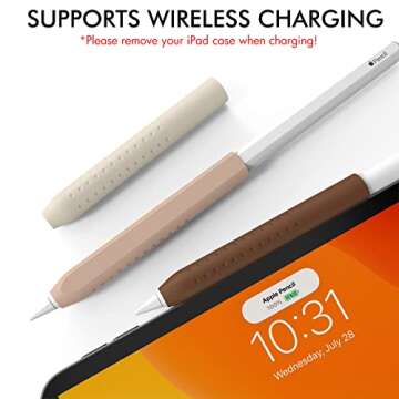 NIUTRENDZ Silicone Grip for Apple Pencil 2nd Gen & USB-C