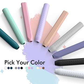 NIUTRENDZ Silicone Grip for Apple Pencil 2nd Gen & USB-C