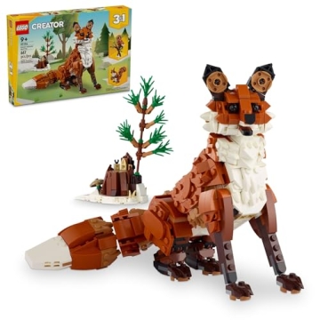 LEGO Creator 3 in 1 Forest Animals Red Fox Set
