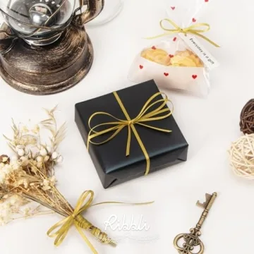 Ribbli Satin Ribbon 100 Yards Perfect for Crafts & Gifts