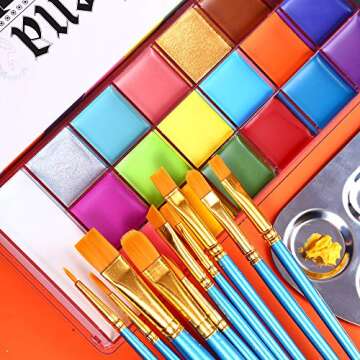 Vibrant UCANBE Face Body Paint Set - Athena for Creative Fun