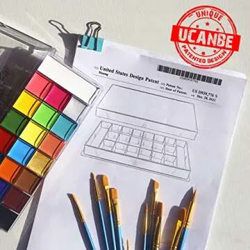 Vibrant UCANBE Face Body Paint Set - Athena for Creative Fun