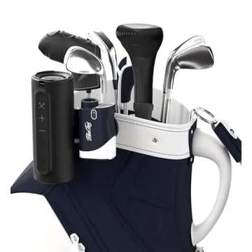 Blue Tees Golf - Magnetic Hub - Attach Magnetic Accessories to Your Golf Bag - Black