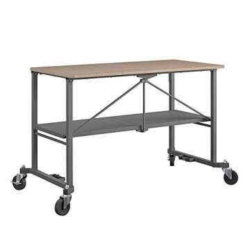 COSCO SmartFold Portable Workbench with Locking Casters