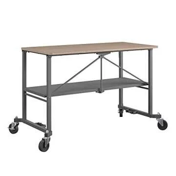 COSCO SmartFold Portable Workbench with Locking Casters