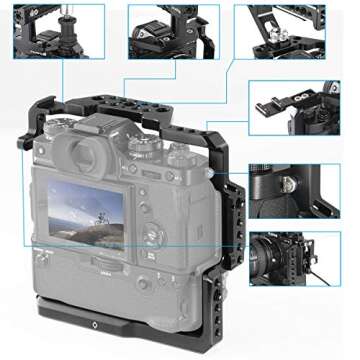 SmallRig X-T3 Camera Cage for Enhanced Filming Rig