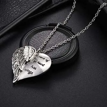 iLH Clearance Deals Pendant Necklace,2021 Fashion Women Vintage Alloy Pendant Necklace Charm Chain Jewelry Gift By (silver-B)