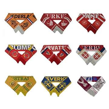 Besot 140cm/55in 2022 World Cup Football Match Scarf National Flag Bar Club Fan Gift Fans World Cup Flags (Portugal)