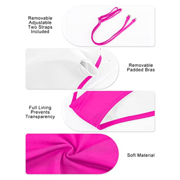 Stylish Yonique Strapless One Piece Swimwear for Women