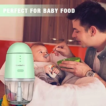 Kocbelle Cordless Mini Food Processor for Quick Meal Prep