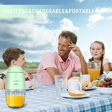 Kocbelle Cordless Mini Food Processor for Quick Meal Prep