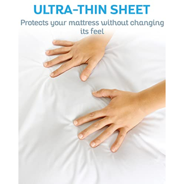 Sures Waterproof Mattress Protector Queen Size - 2 Pack