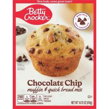 Betty Crocker 14.75 oz Chocolate Chip Muffin Mix