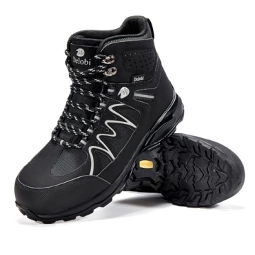 Blapek Women's Steel Toe Safety Boots for Work