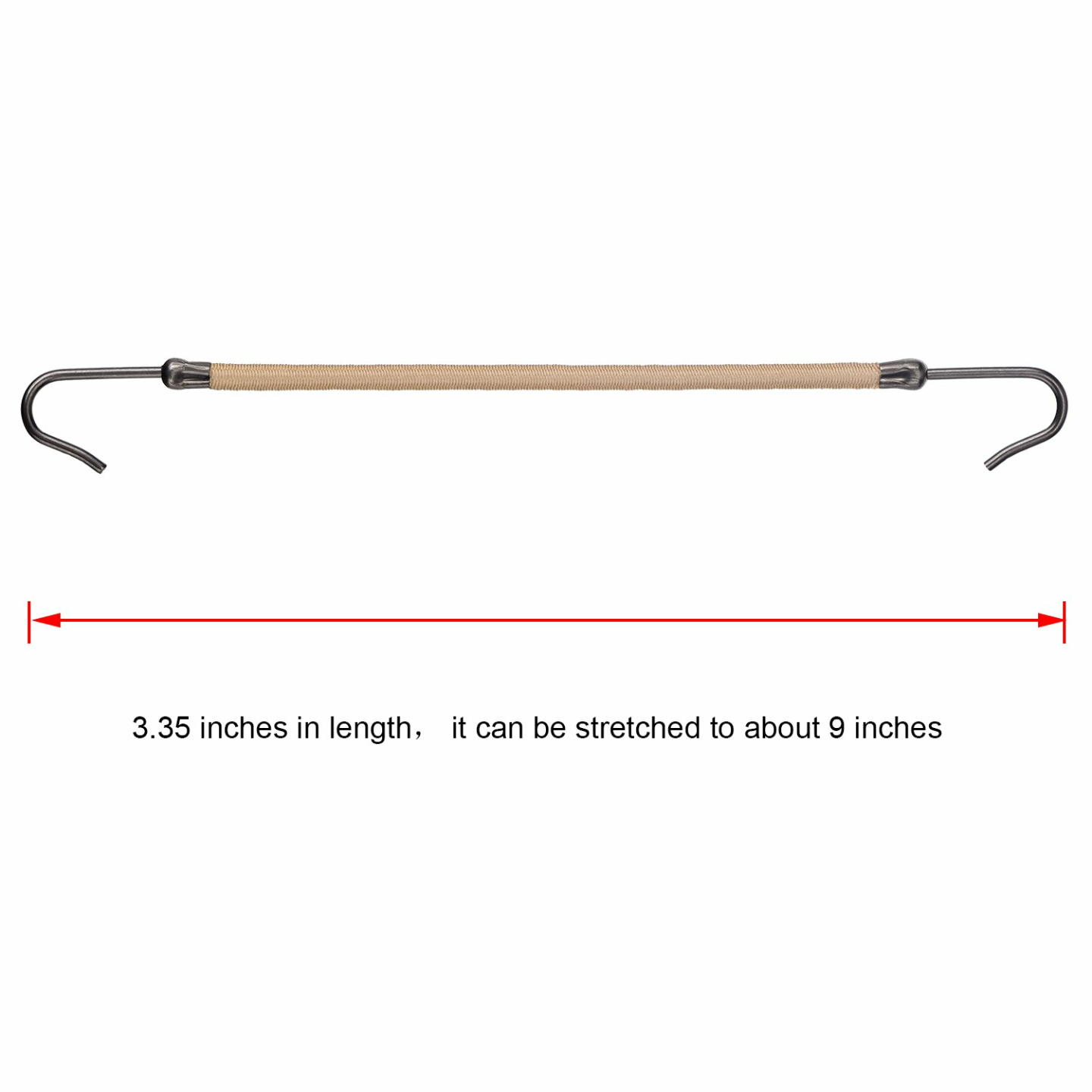 Elastic Hook Hair Tie Set for Long & Curly Hair