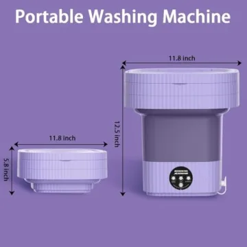 Portable Washing Machine for Travel and Small Spaces