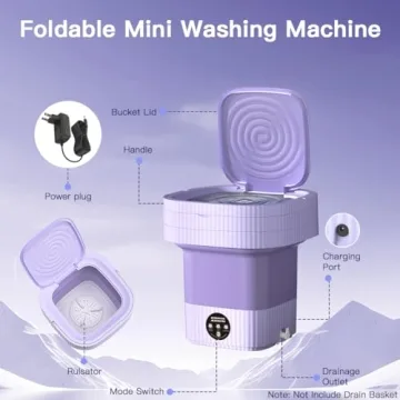 Portable Washing Machine for Travel and Small Spaces