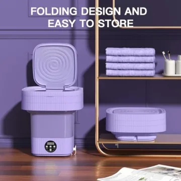 Portable Washing Machine for Travel and Small Spaces
