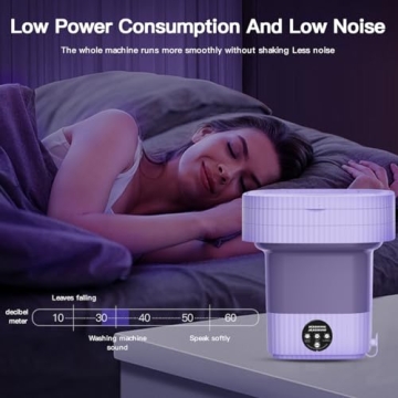 Portable Washing Machine for Travel and Small Spaces