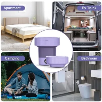 Portable Washing Machine for Travel and Small Spaces