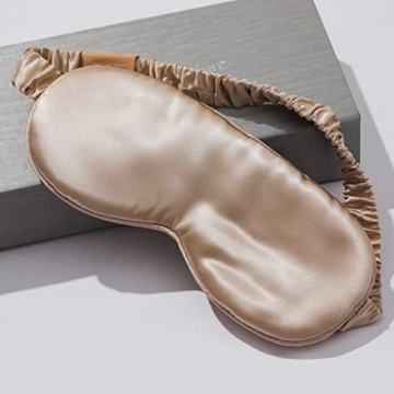 Silk Hair Scrunchies and Eye Mask Gift Set Luxurious