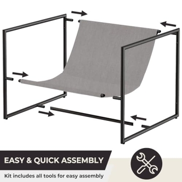 Modern Accent Sling Chair for Comfort and Style