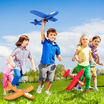 3 Pack Airplane Launcher Toy for Kids Outdoor Fun